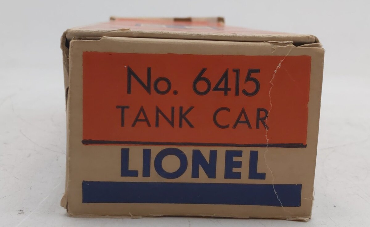 Lionel 6415 Vintage O Sunoco Triple Dome Tank Car- 8000 Gallon VG/Box