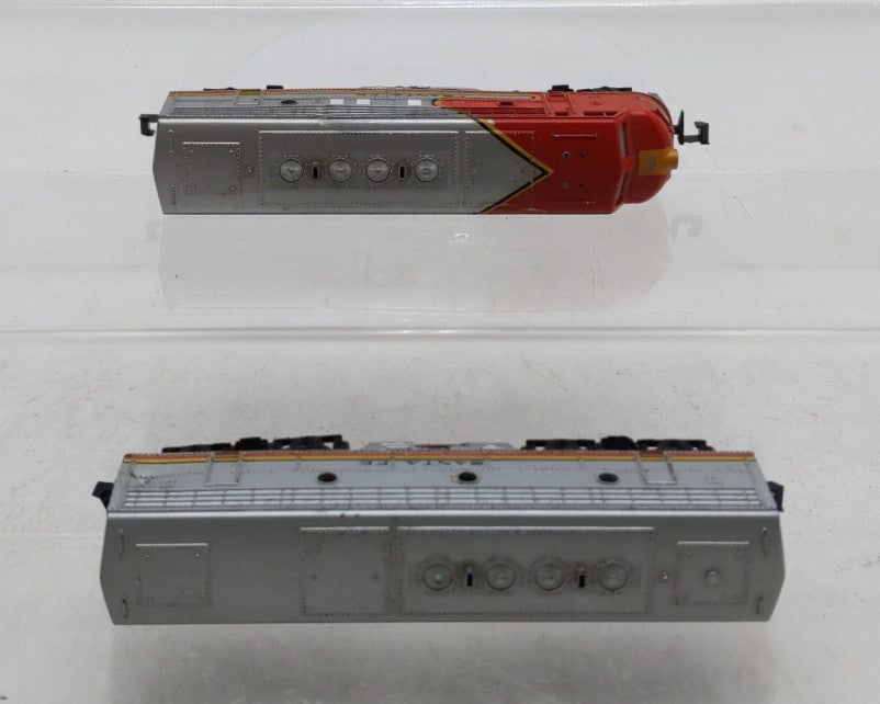 Trix N Scale Assorted Santa Fe Diesel Locomotives [2] VG