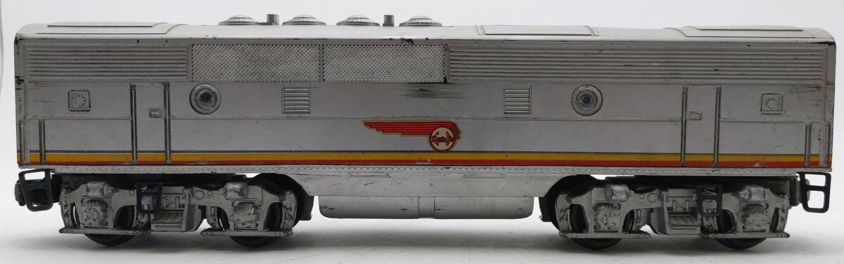Lionel 2343C Vintage O Santa Fe F-3 Screen Top Non-Pwd. B-Unit Diesel Locomotive