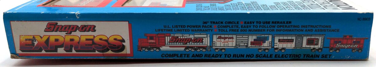 Snap-On 8903 HO Vintage Express Train Set NIB