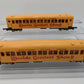 American Flyer S Vintage Circus Worlds Greatest Show Passenger Cars [2] VG