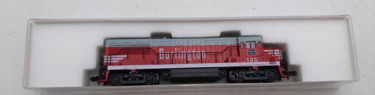 Atlas 4481 N Burlington Route GE U25B Diesel Locomotive #100 EX/Box