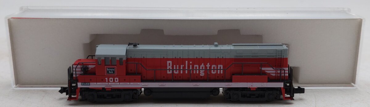 Atlas 4481 N Burlington Route GE U25B Diesel Locomotive #100 EX/Box