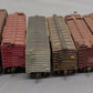 Assorted HO Scale Refrigerator & Box Cars Weathered [10]