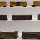 Assorted HO Scale Refrigerator & Box Cars Weathered [10]