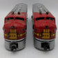 Lionel 6-11711 O Santa Fe F-3 AA Diesel Locomotive Set 8100/8102 with RS (2) EX/Box