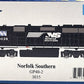 Athearn ATH18266 HO Scale Norfolk Southern GP40-2 Diesel Locomotive #3035 LN/Box