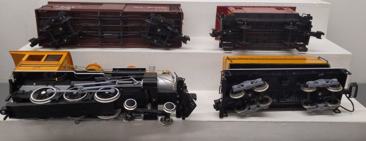Bachmann 90025 G Gauge D&RGW Silverton Flyer Steam Train Set/Box