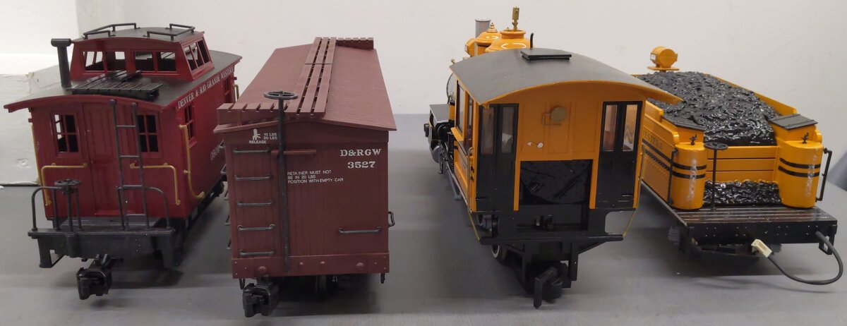 Bachmann 90025 G Gauge D&RGW Silverton Flyer Steam Train Set/Box