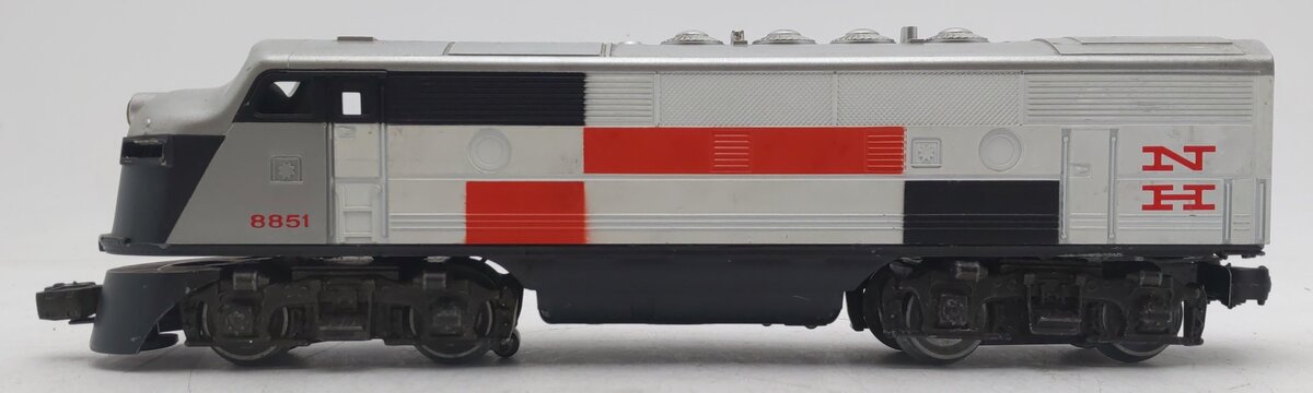 Lionel 6-8851 O Gauge New Haven F3 Powered Diesel Locomotive #8851 VG