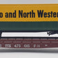 MTH 35-76001 S Gauge Chicago & North Western Flatcar w/48' Trailer #475015 LN/Box