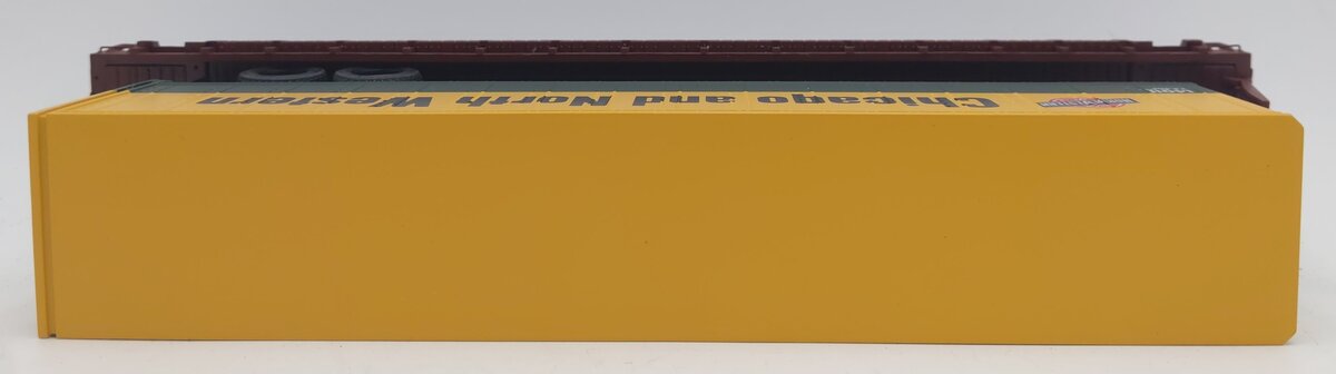 MTH 35-76001 S Gauge Chicago & North Western Flatcar w/48' Trailer #475015 LN/Box