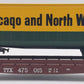 MTH 35-76001 S Gauge Chicago & North Western Flatcar w/48' Trailer #475015 LN/Box