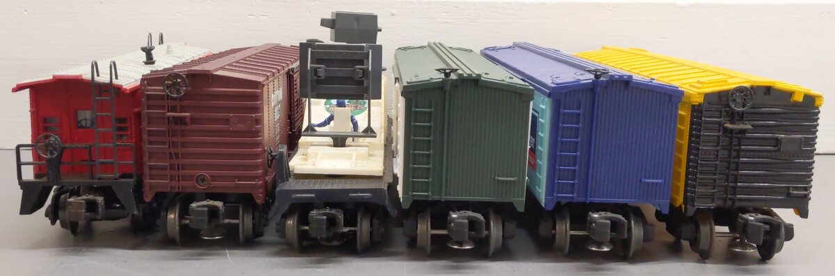 Lionel O Assorted Freight Cars 6-19526, 6-19525, 6-19524, 6-9387, 6-1922 [6] EX/Box