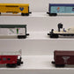 Lionel O Assorted Freight Cars 6-19526, 6-19525, 6-19524, 6-9387, 6-1922 [6] EX/Box
