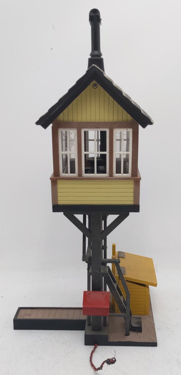 Aristo-Craft ART7109 G Scale Watch Tower w/ Lights & Smoke VG
