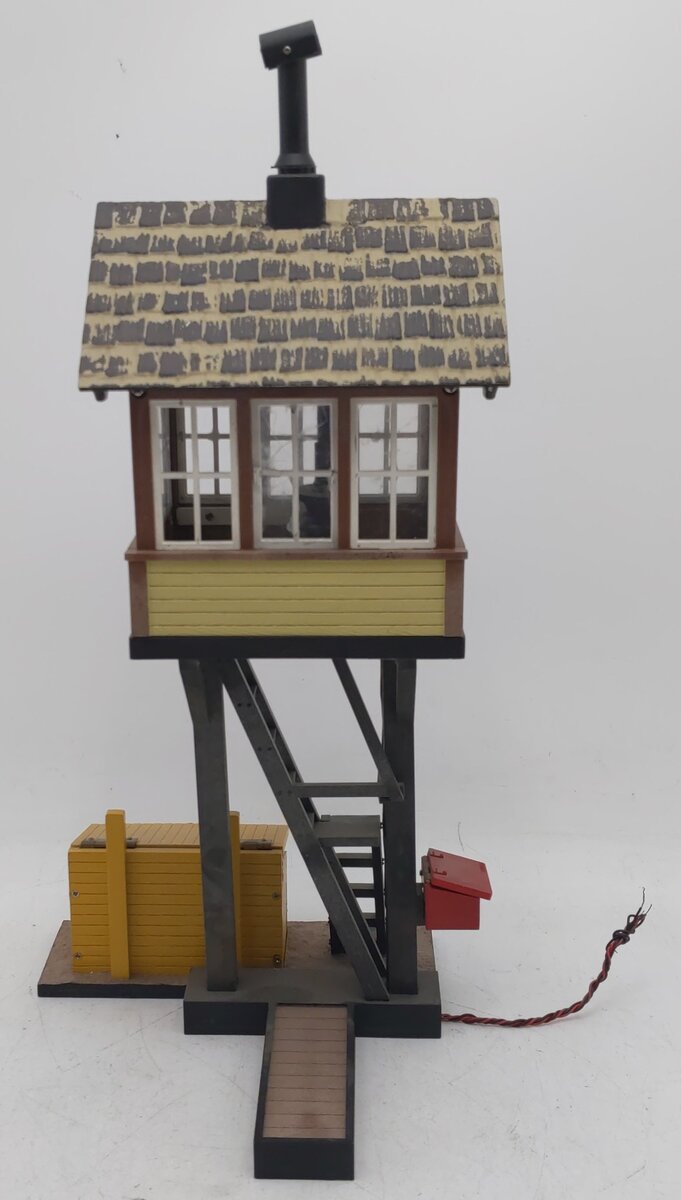 Aristo-Craft ART7109 G Scale Watch Tower w/ Lights & Smoke VG