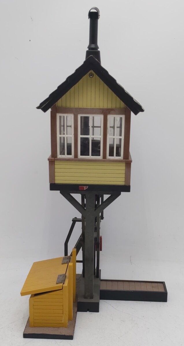 Aristo-Craft ART7109 G Scale Watch Tower w/ Lights & Smoke VG