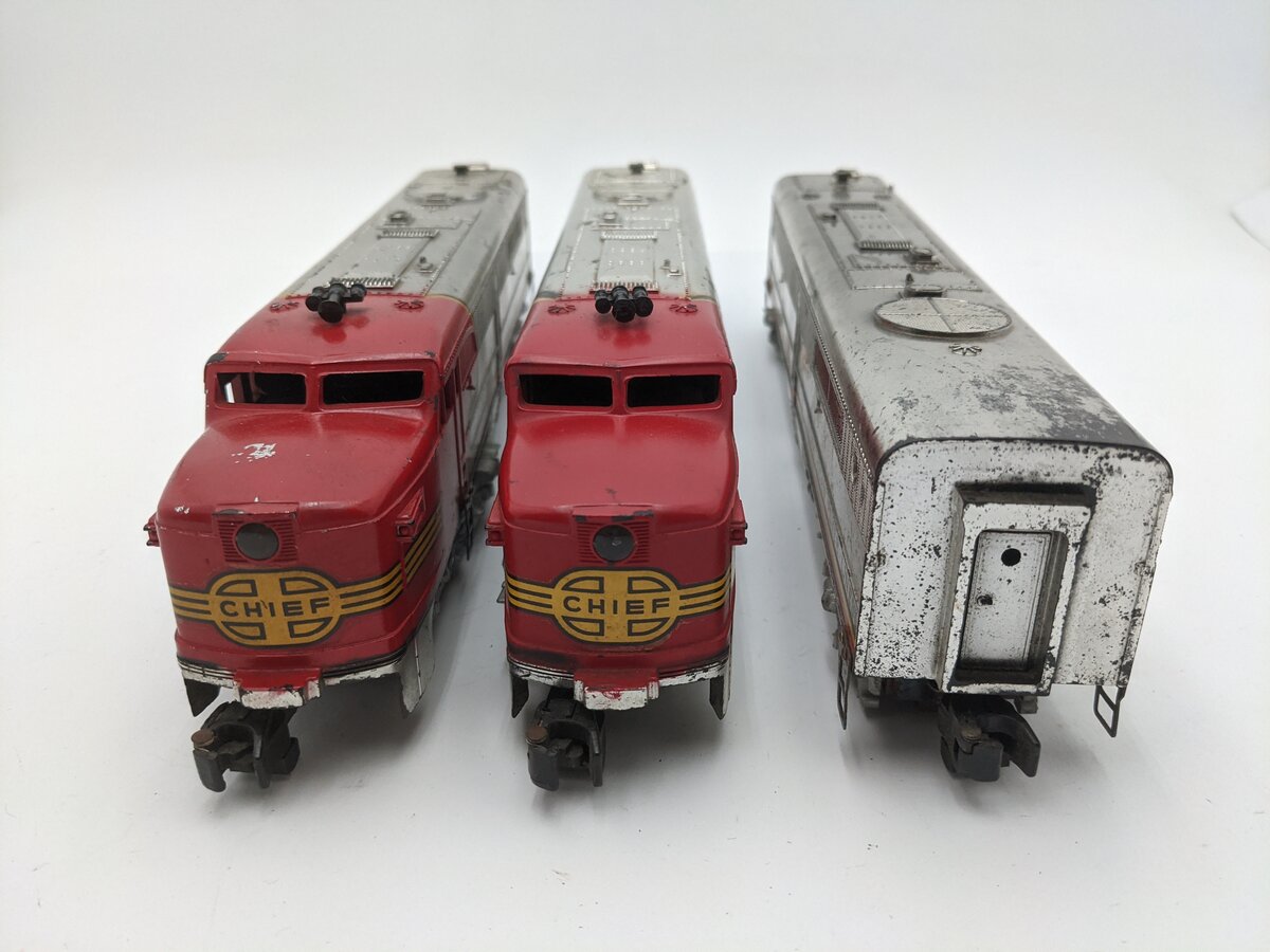 American Flyer Vintage S American Flyer Lines Diesel Locomotives 473,470&471 [3] VG
