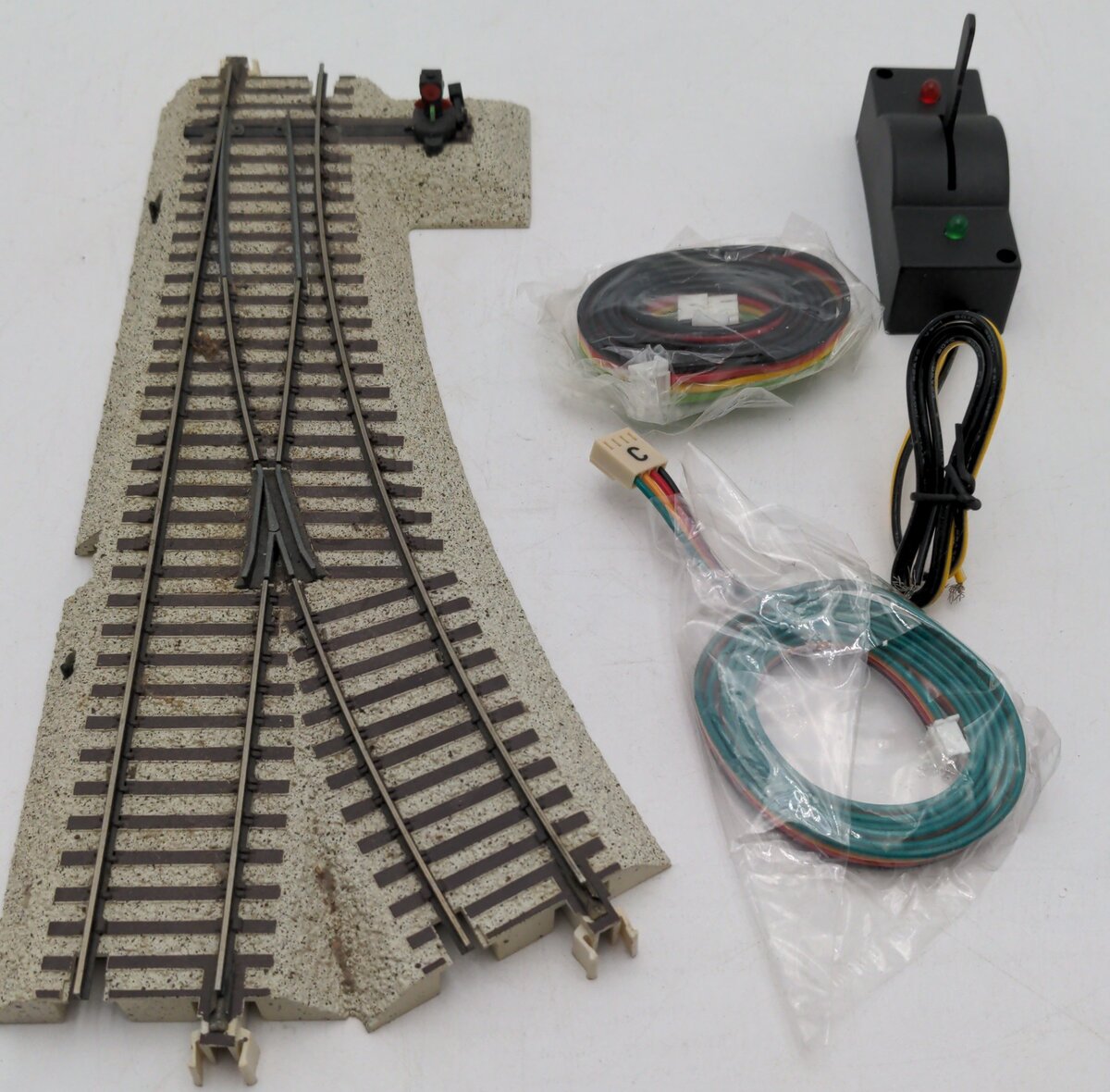 S-Helper 00299 S Remote Control Left Hand Switch Turnout EX