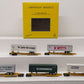 American Models SC6-5T S Gauge Impack 5-Unit Flatcar w/ Trailers NIB
