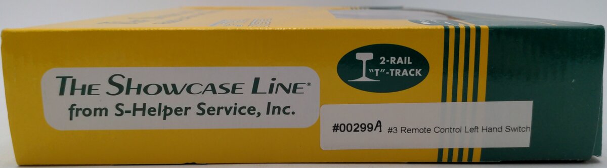 S-Helper 00299 S #3 Remote Control Left Hand Switch Turnout/Box