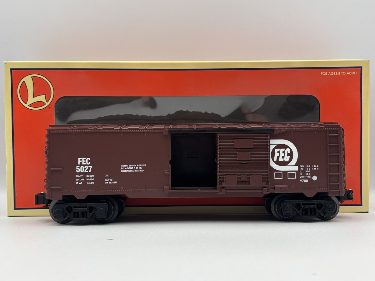 Lionel 6-26223 O Gauge Florida East Coast Boxcar #5027 LN/Box