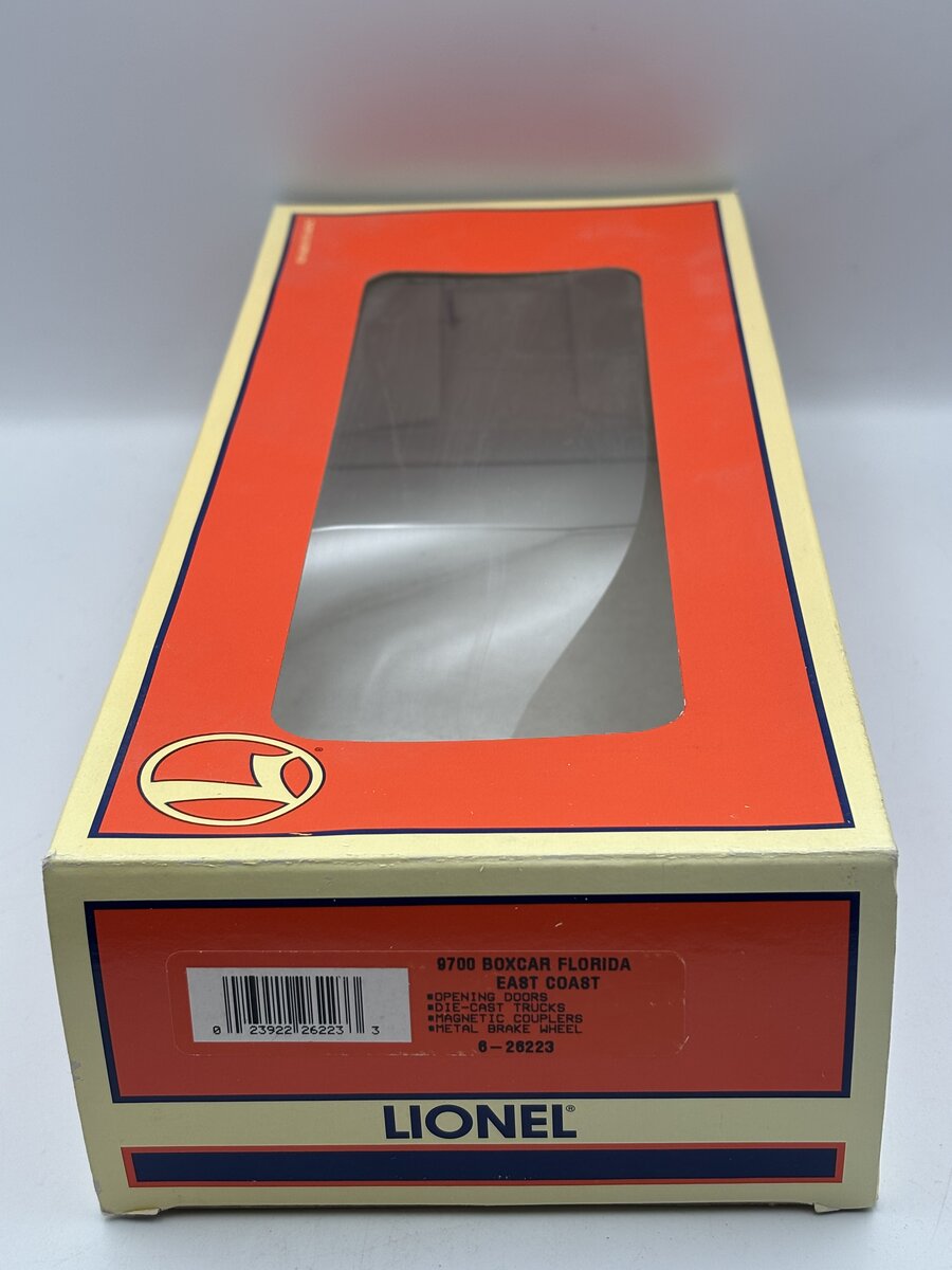 Lionel 6-26223 O Gauge Florida East Coast Boxcar #5027 LN/Box