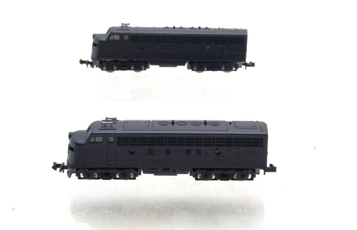 Trix N Scale Assorted Undecorated Diesel Locomotives [2] EX