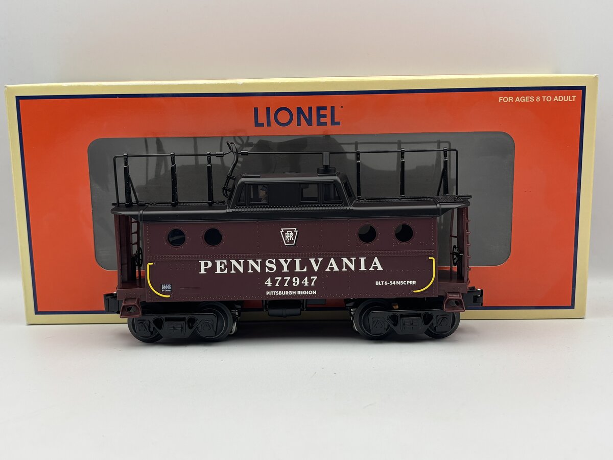 Lionel 6-52320 O Gauge TCA Pennsylvania Porthole Caboose #477947 LN/Box