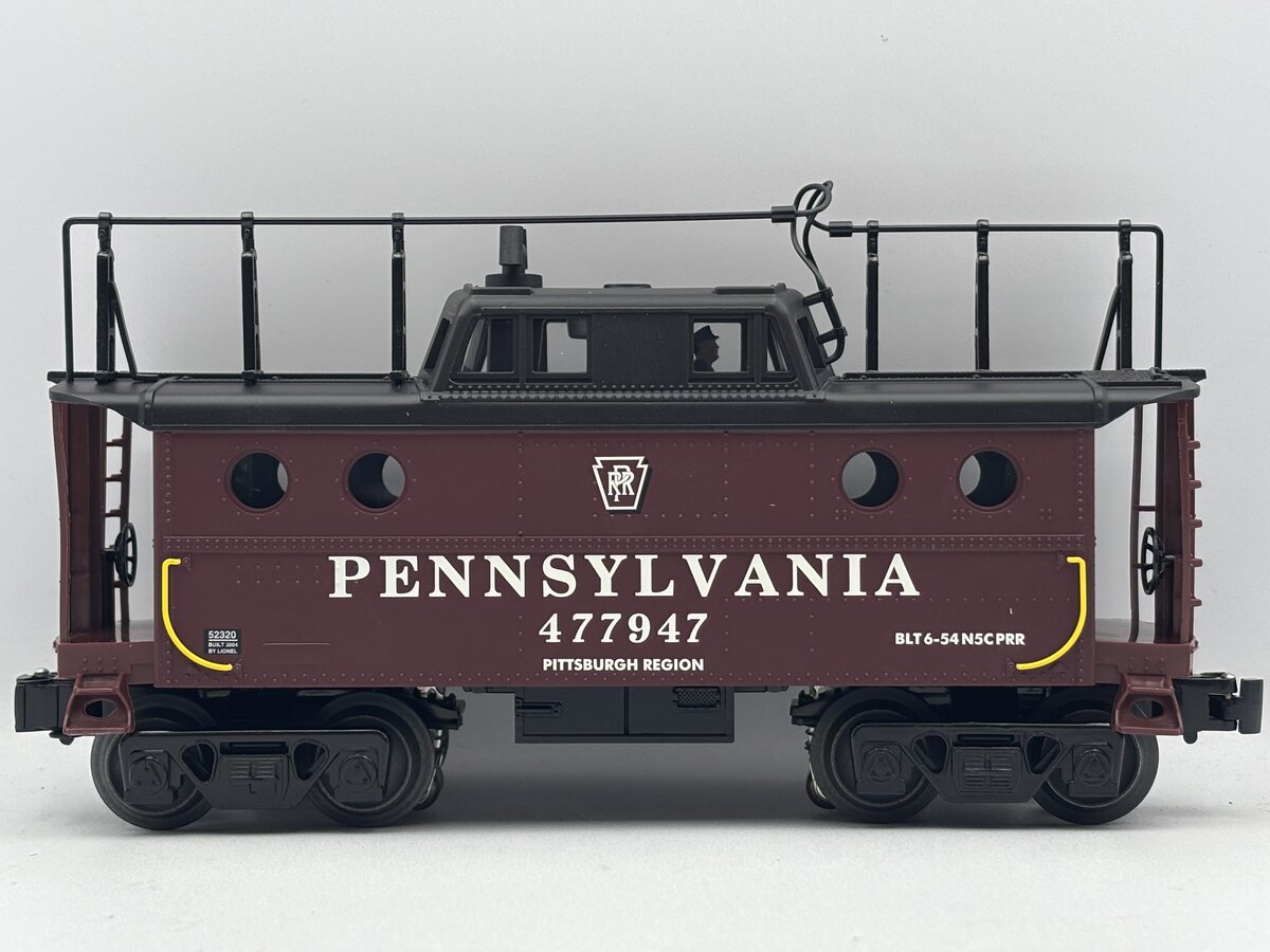 Lionel 6-52320 O Gauge TCA Pennsylvania Porthole Caboose #477947 LN/Box