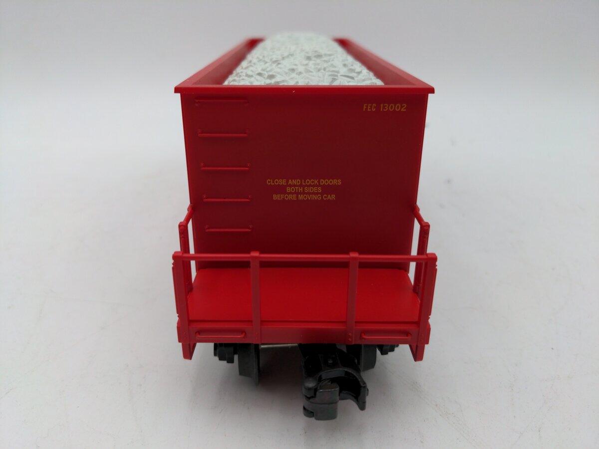 MTH 20-98217 O Gauge Florida East Coast Rapid Discharge Hopper w/Rock Load LN/Box