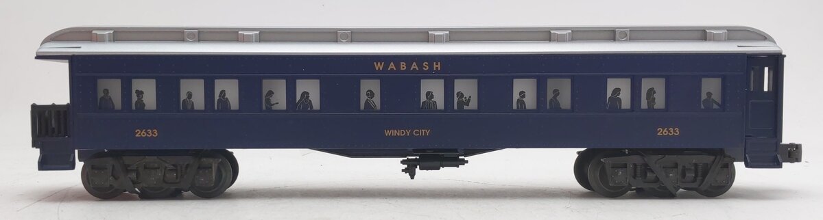 Lionel 6-19065 O Gauge Wabash Railway Windy City Observation Car #2633 EX/Box