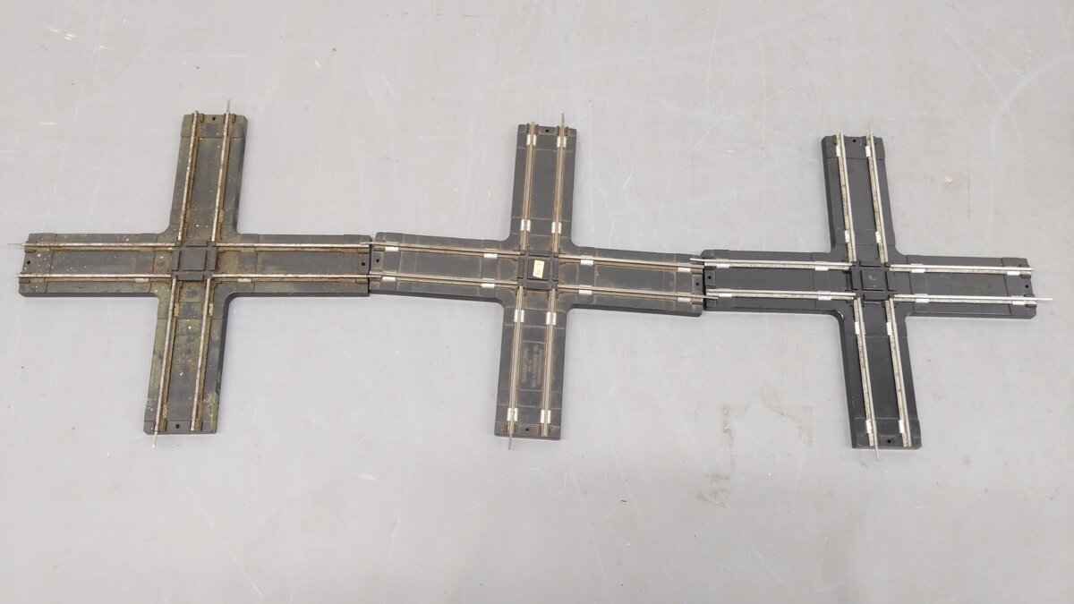 American Flyer S Assorted Track Switches And Crossovers [6] VG