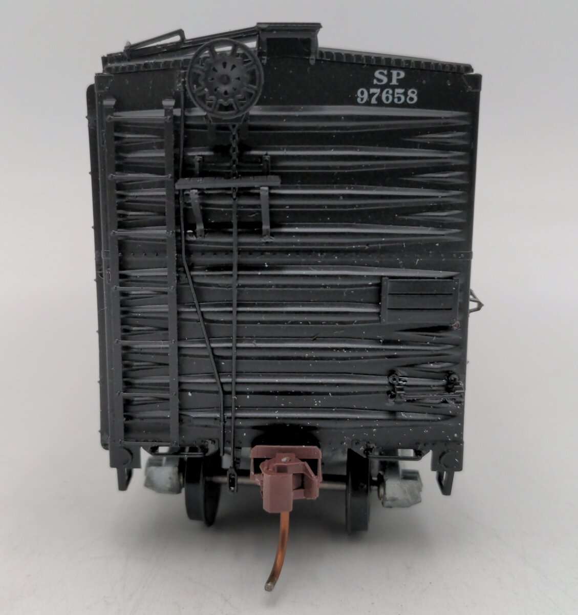 Pacific Rail 1937 S (S.P.) AAR 40'  B-461.4 Overnight Boxcar Kit #97658 Assemble VG/Box