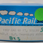 Pacific Rail 1937 S (S.P.) AAR 40'  B-461.4 Overnight Boxcar Kit #97658 Assemble VG/Box