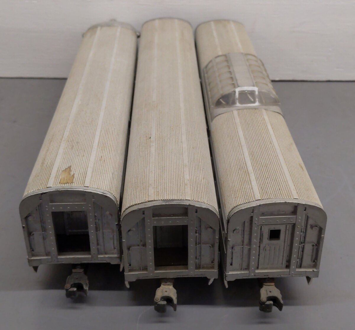 Assorted Lionel O Scale Aluminum Passenger Cars [3] VG