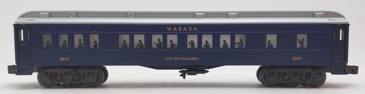 Lionel 6-19062 O Gauge Wabash Railway City of Columbia Coach #2631 EX/Box