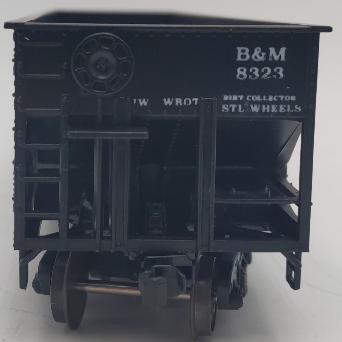 American Models S Scale Boston & Maine Hopper Car #8323 EX/Box