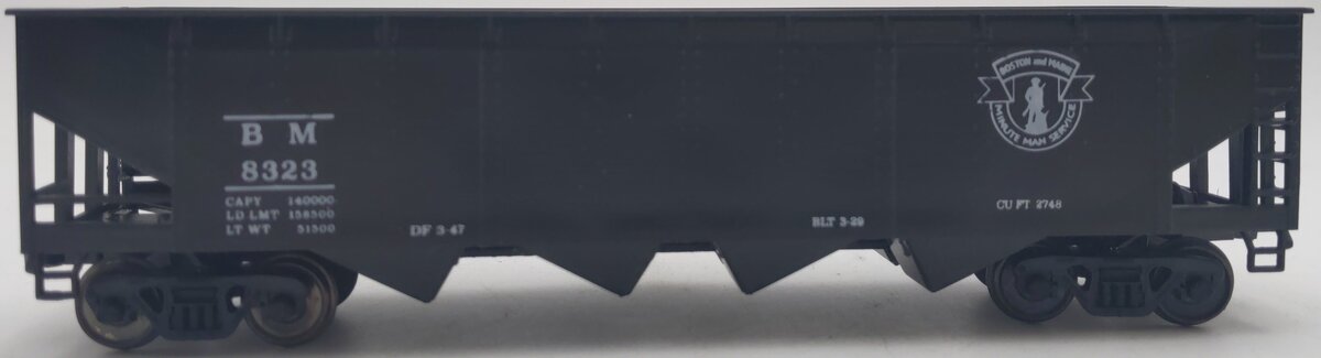American Models S Scale Boston & Maine Hopper Car #8323 EX/Box