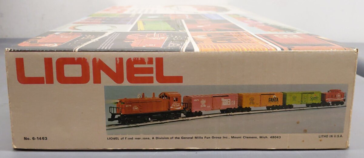 Lionel 6-1463 O Scale Coca-Cola Diesel Freight Train Set EX/Box