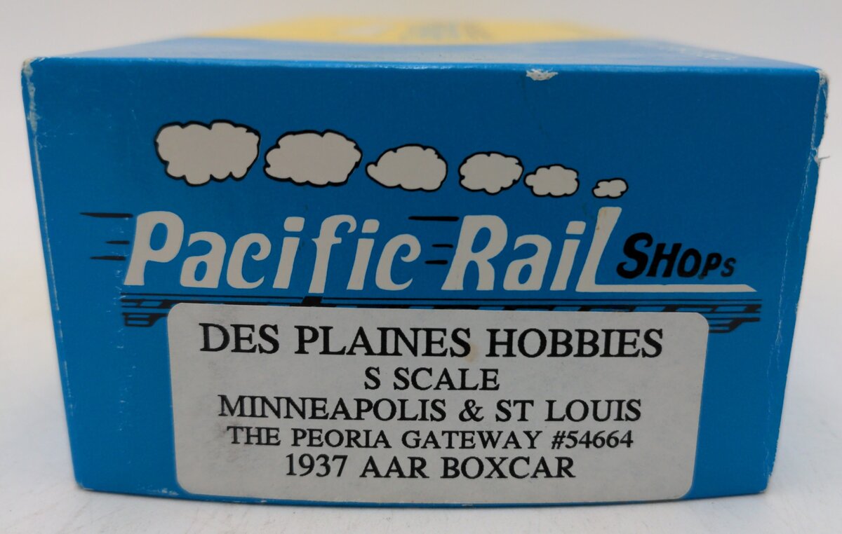 Pacific Rail 1937 S Minneapolis & StL. Peoria Gateway AAR 40' Boxcar Kit #54664 VG/Box