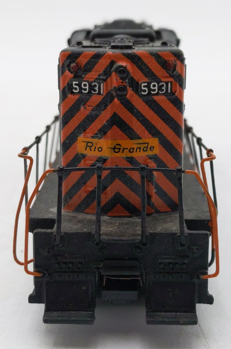 HO Scale Custom Rio Grande Diesel Locomotive #5931