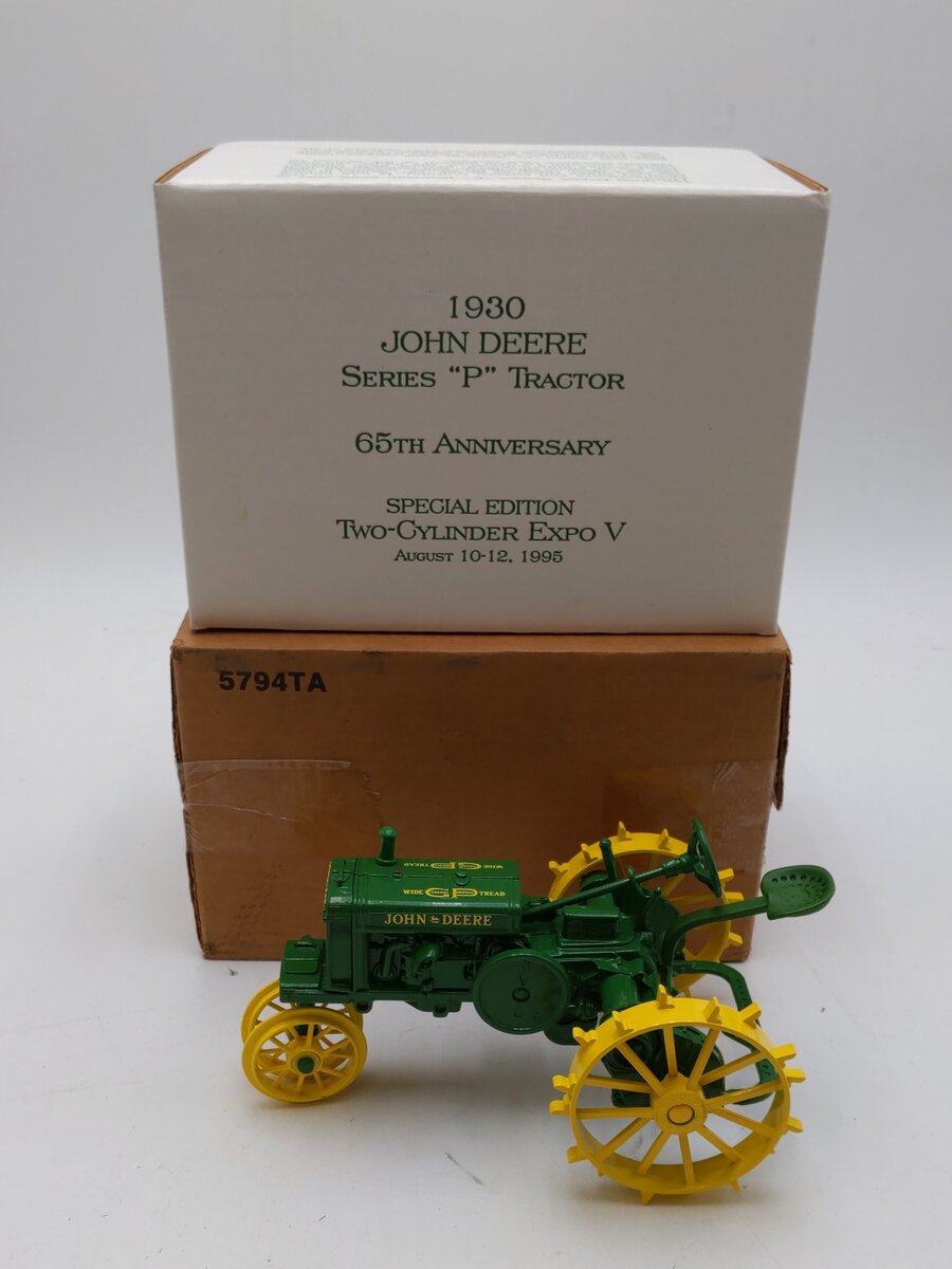 Ertl 1:16 Scale 1930 John Deere Series P Two Cylinder Expo 65th Anniversary NIB