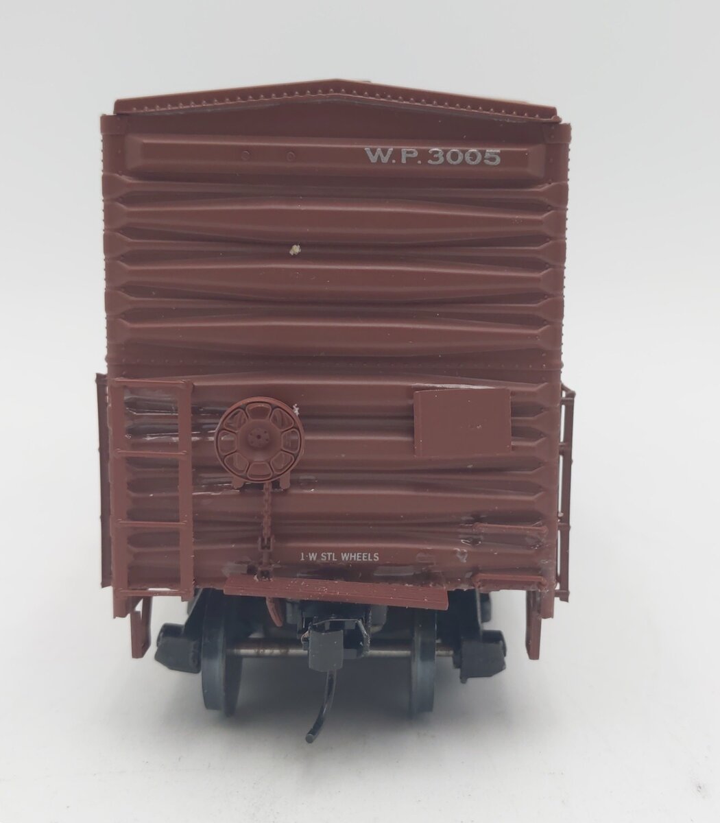 Pacific Rail B-558 S-Scale Western Pacific Double Sliding Door Boxcar Kit #3005 EX/Box