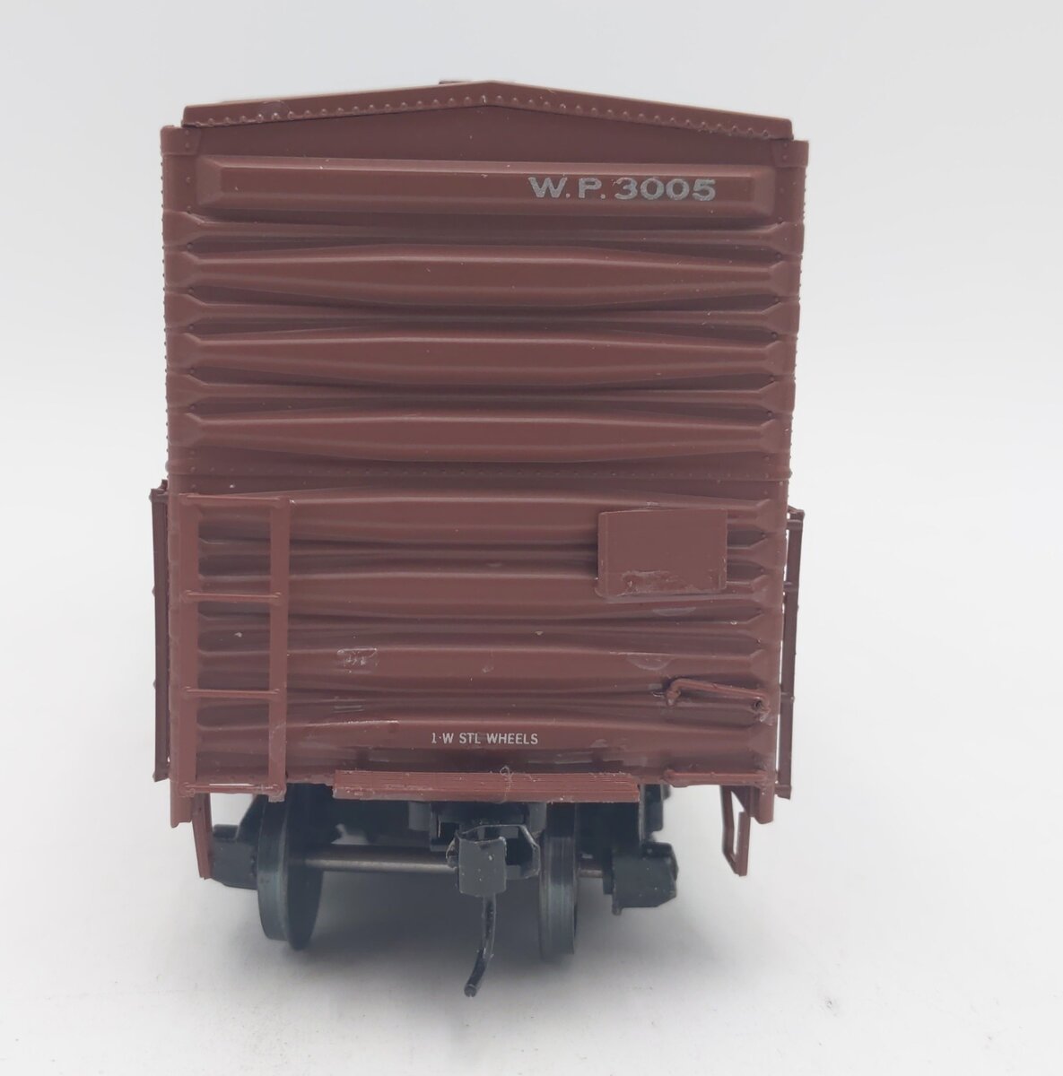 Pacific Rail B-558 S-Scale Western Pacific Double Sliding Door Boxcar Kit #3005 EX/Box