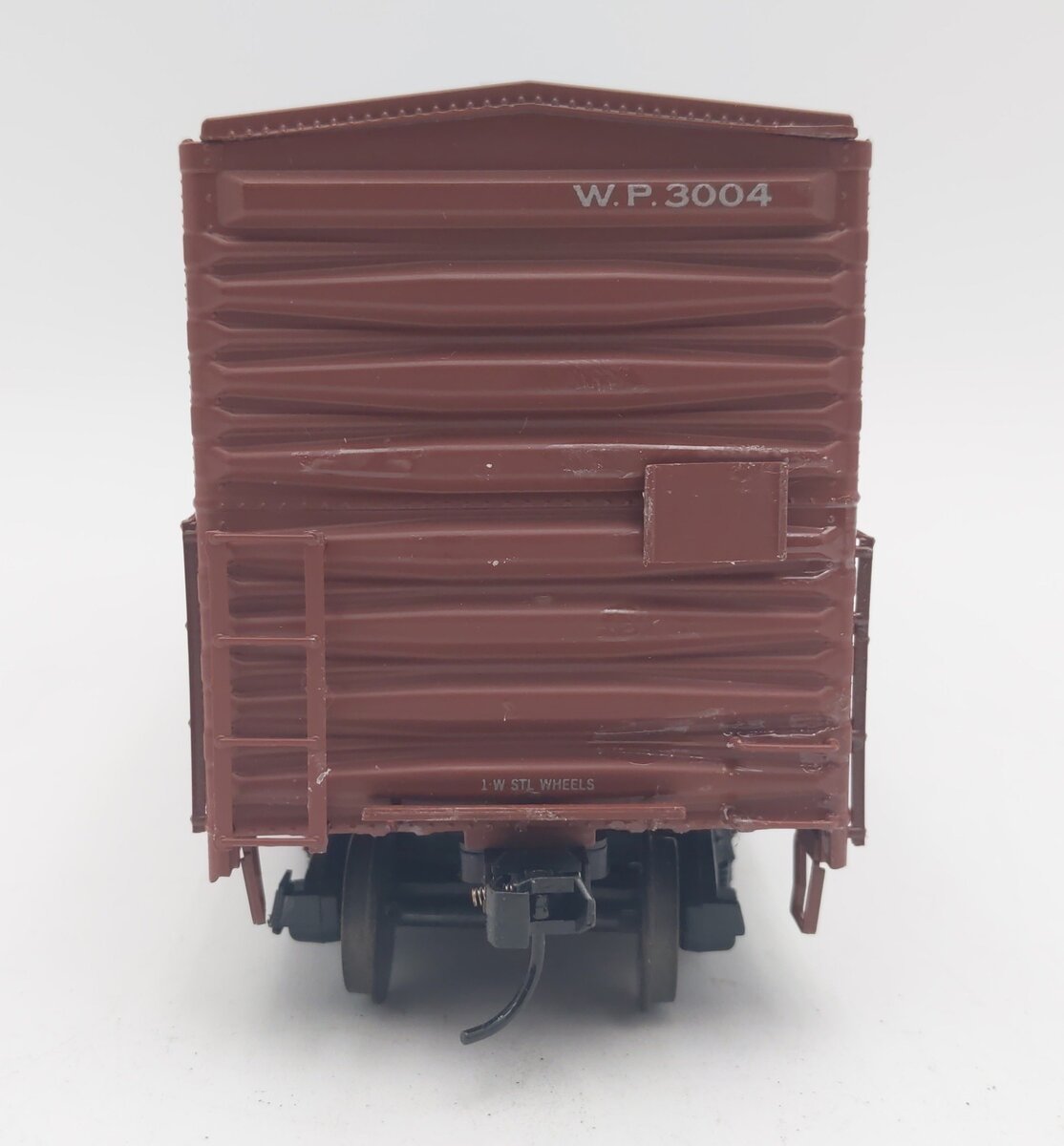 Pacific Rail B-558 S-Scale Western Pacific Double Sliding Door Boxcar Kit #3004 EX/Box