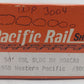 Pacific Rail B-558 S-Scale Western Pacific Double Sliding Door Boxcar Kit #3004 EX/Box