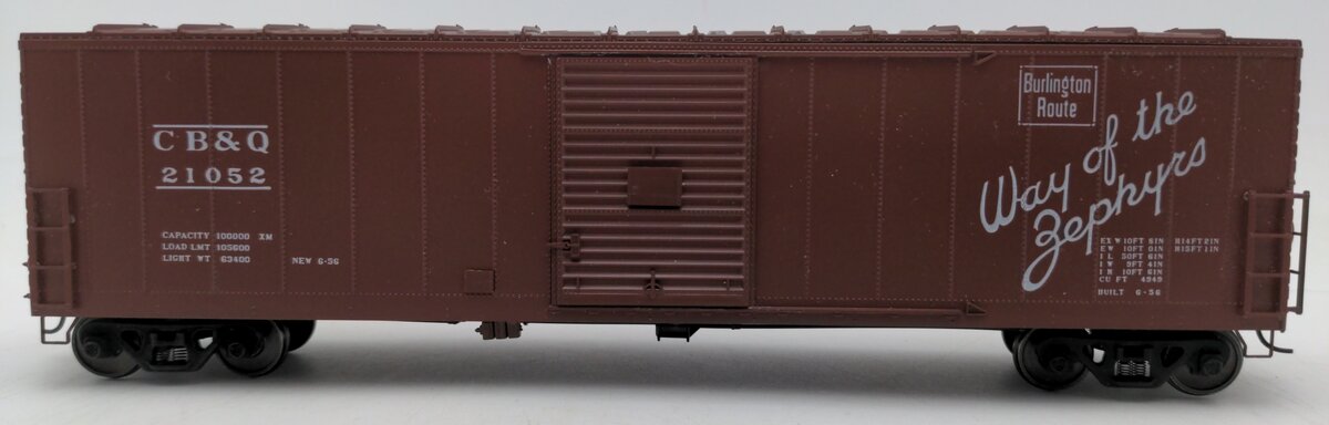 Pacific Rail B-509 S CB&Q 50' Boxcar #21052 VG/Box