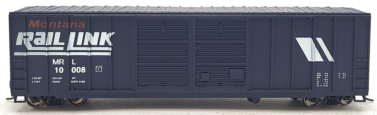Roundhouse HO Montana Rail Link Boxcar #10008 EX